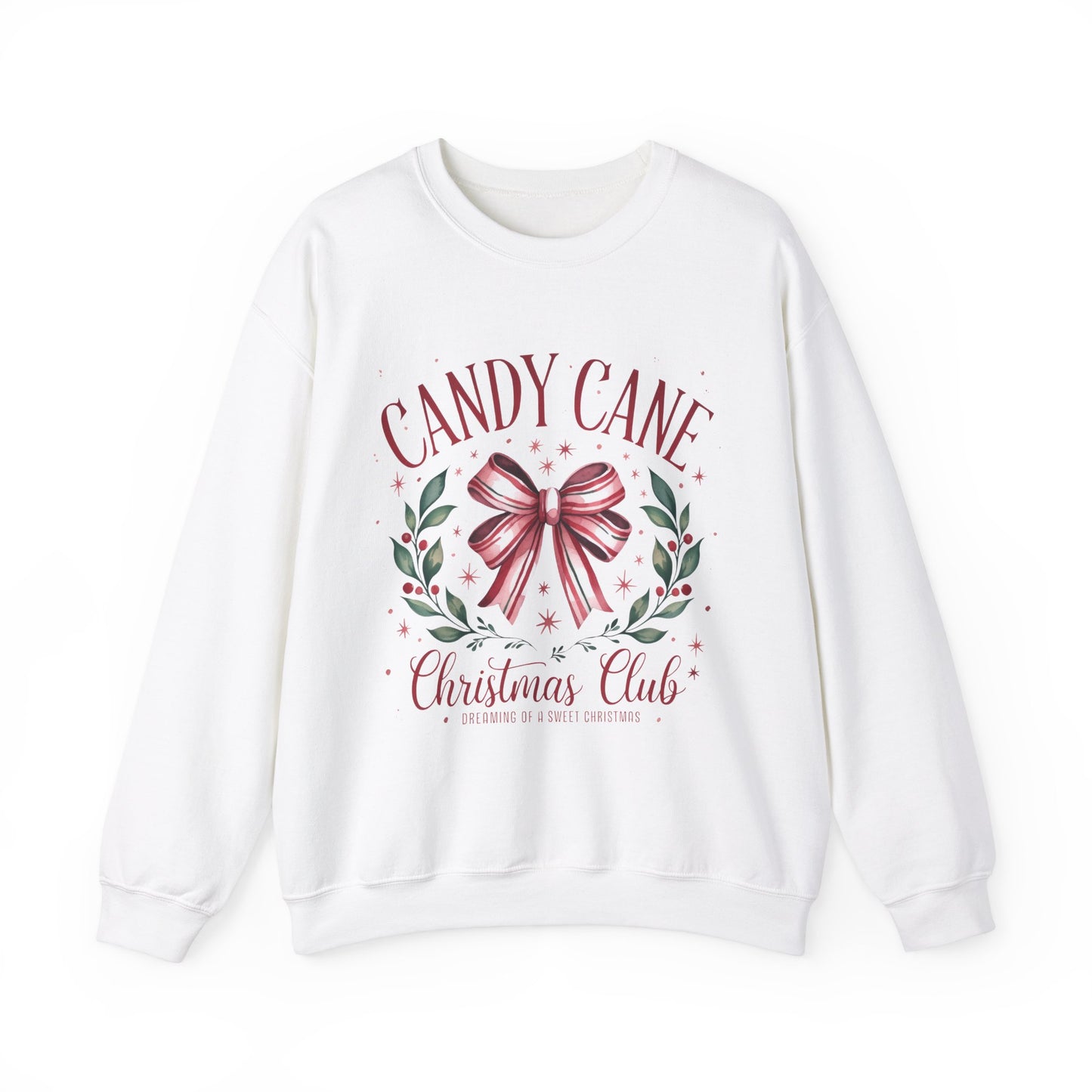 Christmas Candy Cane Club Sweatshirt