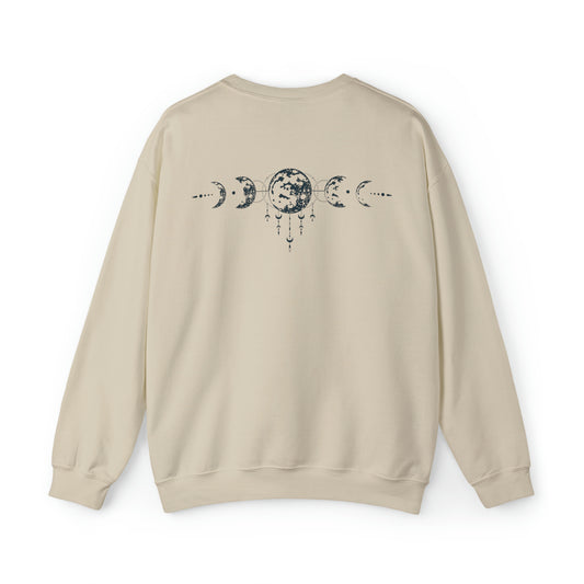 Celestial Cycles Unisex Crewneck Sweatshirt